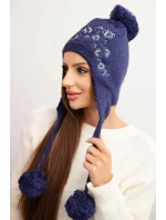 Dámská ušanka Emma K343 denim