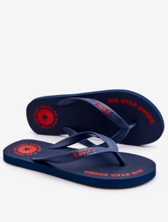 Pánské žabky Big Star model 21610693 Námořnická modrá - Big Star Shoes