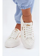 Dámské tenisky s krajkou model 22102739 Bílé - Lee Cooper