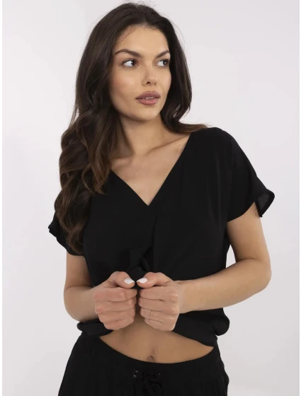 Blúzka D73761M11171B čierna