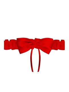 Dámske podväzky PW 48 Red - Julimex