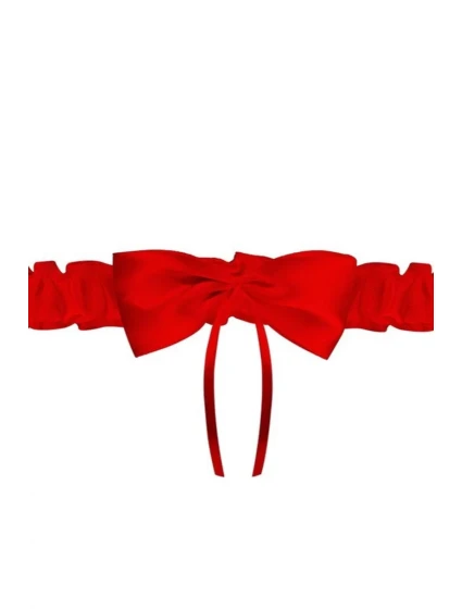 Dámske podväzky PW 48 Red - Julimex