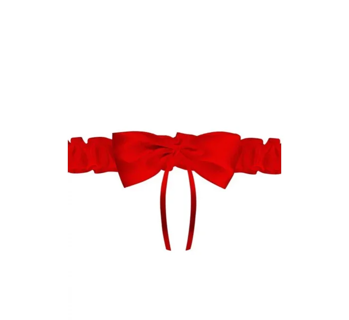 Dámske podväzky PW 48 Red - Julimex