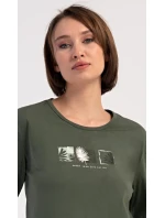 Dámské pyžamo dlouhé model 21154984 - Vienetta Dámské pyžamo dlouhé model 21154984 - Vienetta