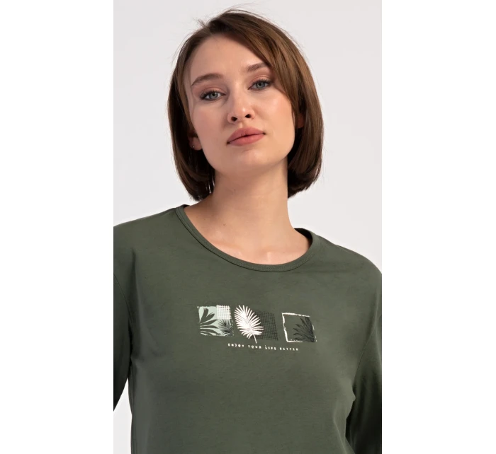 Dámské pyžamo dlouhé model 21154984 - Vienetta Dámské pyžamo dlouhé model 21154984 - Vienetta