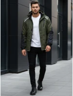 Pánská zelená bunda Dstreet model 21995681 - FashionStreet Pánská zelená bunda Dstreet model 21995681 - FashionStreet