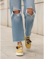 Dámské tenisky na platformě žluté Dstreet model 21996408 - FashionStreet Dámské tenisky na platformě žluté Dstreet model 21996408 - FashionStreet