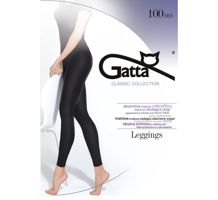 Dámske legíny Gatta Microfibra 100 deň 5-XL