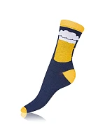 krabička ponožek 4 páry SOCKS BOX modrá model 22374007 - Bellinda krabička ponožek 4 páry SOCKS BOX modrá model 22374007 - Bellinda