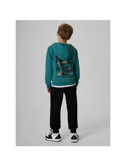 Chlapecké teplákové kalhoty typu jogger model 22369507 - 4F