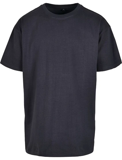 Build your Brand BY 102 Oversize tričko z hrubej bavlny 56.0102 tmavomodré Build your Brand BY 102 Oversize tričko z hrubej bavlny 56.0102 tmavomodré