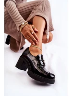 Elegantní boty na Se  Černe model 21593193 - Boto