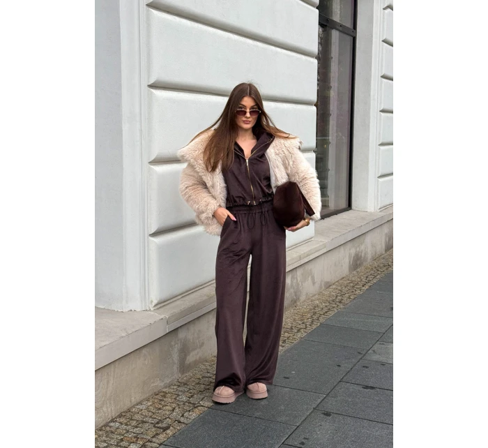 Śniegowce Damskie Na Platformie Z Futerkiem I Haftem Ciemnobeżowe Querina Śniegowce Damskie Na Platformie Z Futerkiem I Haftem Ciemnobeżowe Querina