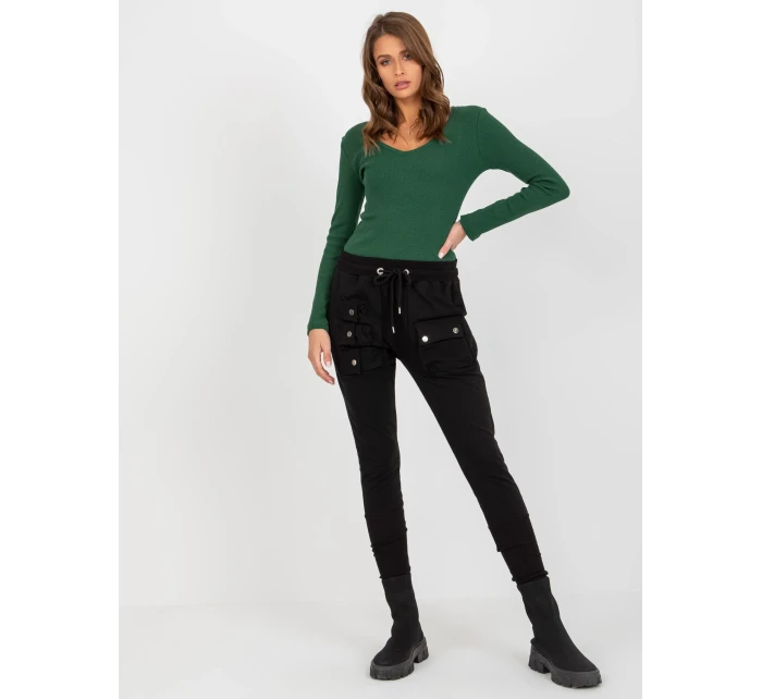 EM DR ES 21 593 teplákové nohavice.43P čierna EM DR ES 21 593 teplákové nohavice.43P čierna