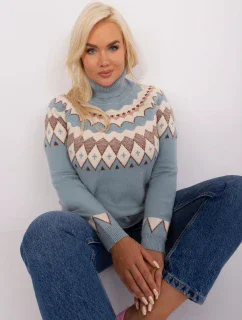 Sweter PM SW model 18949223 mietowy - FPrice