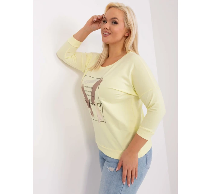 Blúzka RV BZ 8981.31P jasne žltá