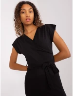 Sukienka RV SK model 19381314 czarny - FPrice Sukienka RV SK model 19381314 czarny - FPrice