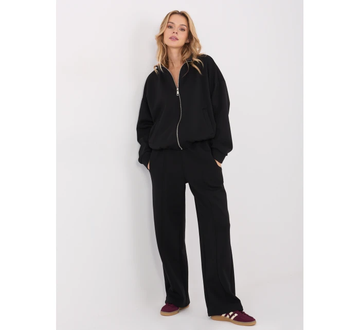 Spodnie SM SP model 21782319 czarny - FPrice Spodnie SM SP model 21782319 czarny - FPrice