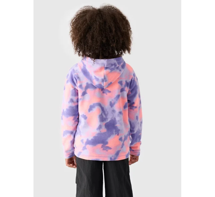 Dievčenská fleecová mikina 4F Dievčenská fleecová mikina 4F