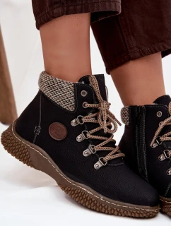 Dámske zateplené trapery Zenaya - čierne