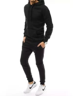 Pánská černá tepláková souprava Dstreet model 21962863 - FashionStreet Pánská černá tepláková souprava Dstreet model 21962863 - FashionStreet