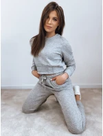 Dámská tepláková souprava světle šedá Dstreet model 21964598 - FashionStreet