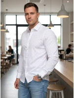 Koszula męska slim fit  biała model 22004913 - FashionStreet