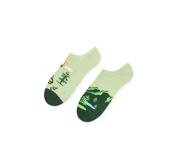 Asymetrické pánské ponožky ťapky More 009