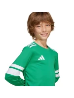 Adidas Squadra 25 detské tričko s dlhým rukávom zelené JN7491 Adidas Squadra 25 detské tričko s dlhým rukávom zelené JN7491