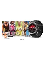 VELTORI VT110-1 Smartwatch Čierny silikónový remienok VELTORI VT110-1 Smartwatch Čierny silikónový remienok