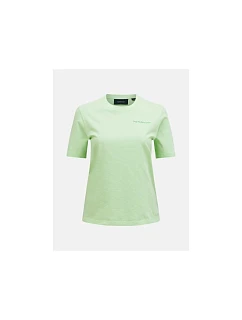 Tričko Original Small Logo Tee model 22231802 zelené - Peak Performance