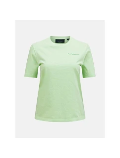 Tričko PEAK PERFORMANCE Original Small Logo Tee Women, zelené