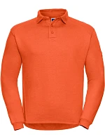 Pracovní mikina s límečkem 12. orange model 22476372 - Russell Athletic Pracovní mikina s límečkem 12. orange model 22476372 - Russell Athletic