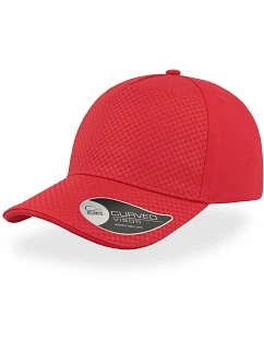 5 panelová baseballová kšiltovka "" red model 22479061 - Atlantis Headwear