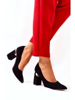 Semišové lodičky Lewski model 21571469 Černé - Boto