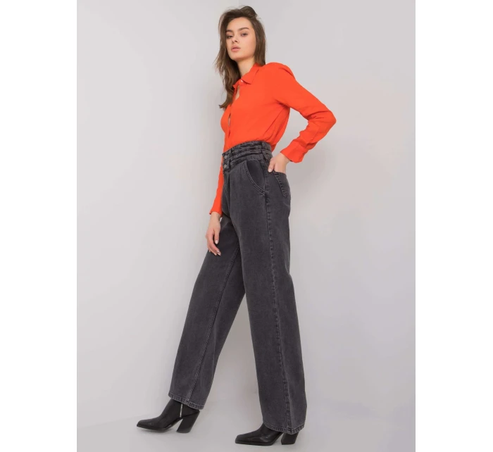 Džínové kalhoty MR SP model 16264886 tmavě šedá - FPrice