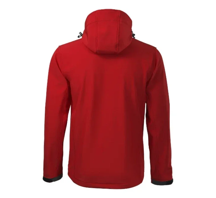 Performance softshellová bunda pánská červená