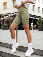 Dámske športové cyklistické šortky, zelené, FashionStreet SY0567 Dámske športové cyklistické šortky, zelené, FashionStreet SY0567