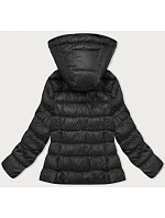 Černá prošívaná dámská zimní bunda model 21245947 - W COLLECTION