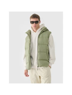 Pánska páperová košeľa bez rukávov s prírodnou výplňou 4F 4FWAW24TVJAM148-43S