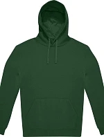 B&C ID.333 Hoodie Unisex mikina s kapucňou 01.I333 fľaškovozelená