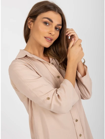 Košeľa LK KS 509317.84P béžová Košeľa LK KS 509317.84P béžová