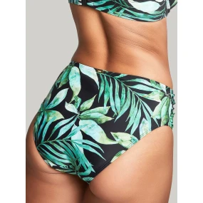 Dámske plavky Bali Midi Brief SW1646 Green Printed - Panache