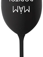 I'VE GOT IT! - čierny pohár na víno 350 ml