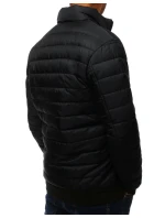 Pánska prechodná prešívaná bunda čierna TX3270 Pánska prechodná prešívaná bunda čierna TX3270