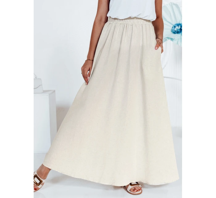 CISTAL sukňa béžová FashionStreet CY0452