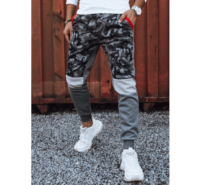 Pánské antracitové tepláky Dstreet model 21979946 - FashionStreet Pánské antracitové tepláky Dstreet model 21979946 - FashionStreet