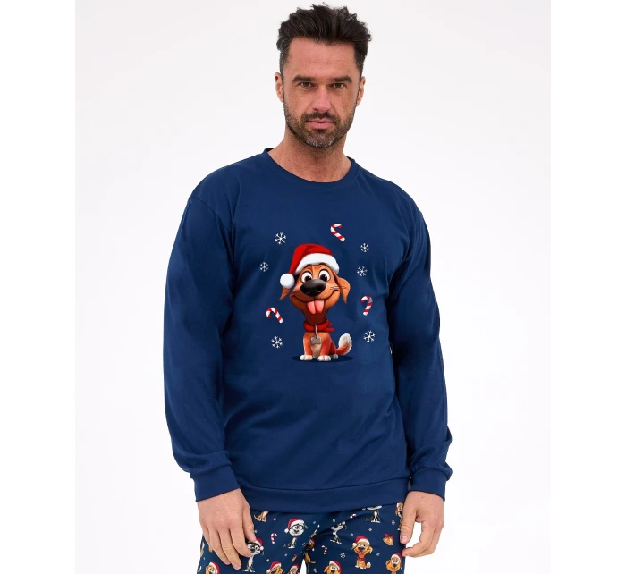 Cornette 115/294 Dog long/r Vianočné pánske pyžamo S-2XL Cornette 115/294 Dog long/r Vianočné pánske pyžamo S-2XL