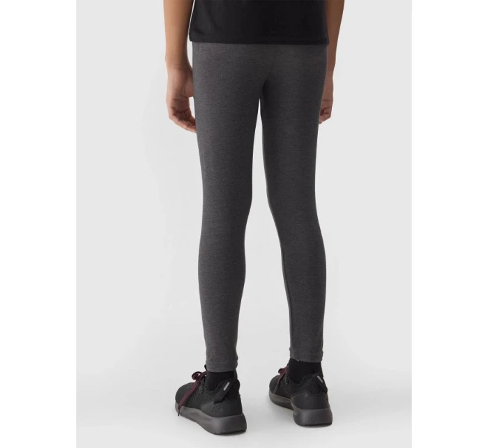 Dievčenské elastické bavlnené legíny 4F Junior Dievčenské elastické bavlnené legíny 4F Junior