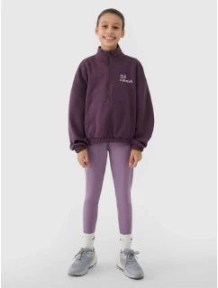 Dívčí mikina bez kapuce model 21435124 - 4F